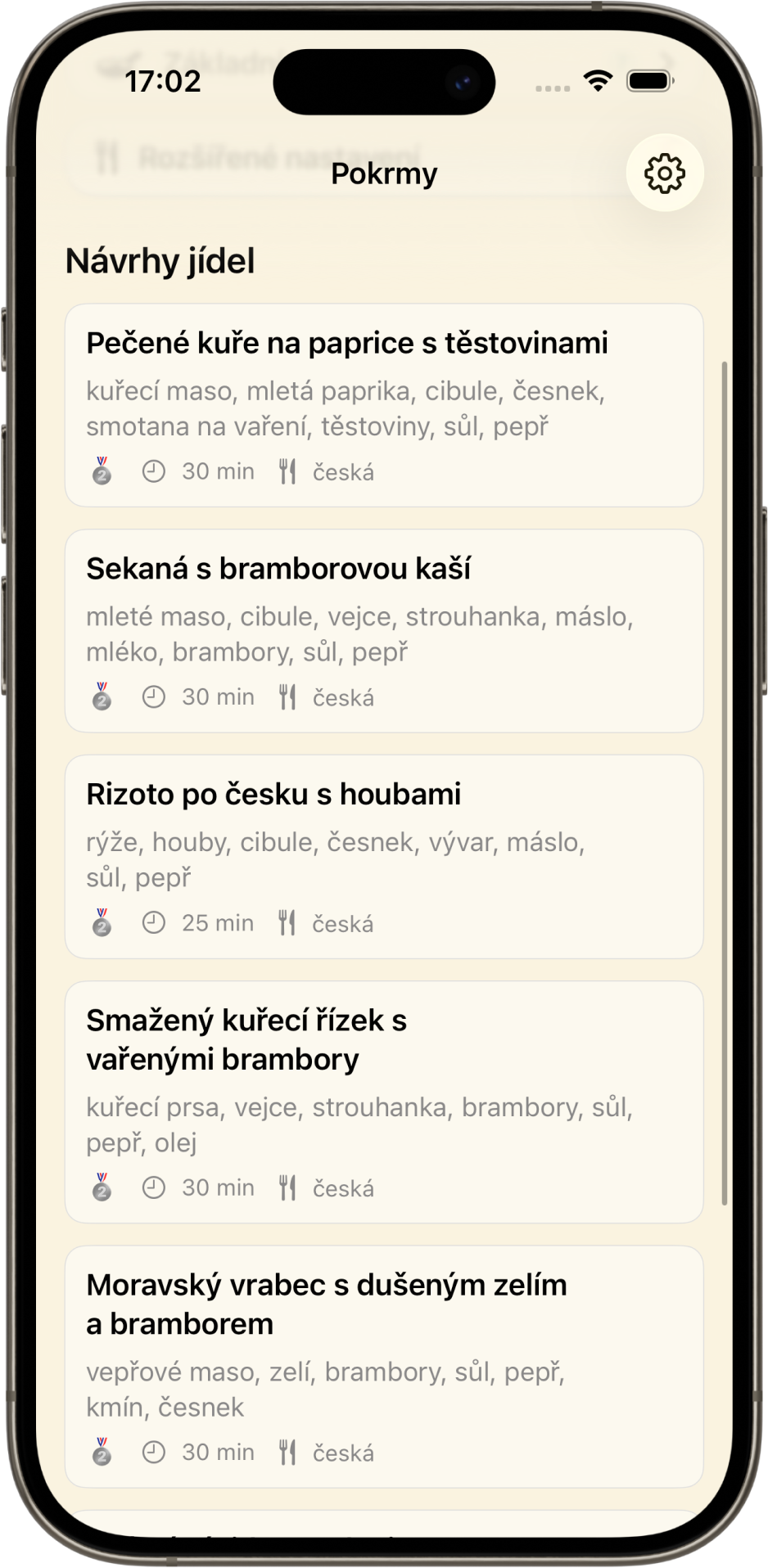 Co Vařit recipe suggestions